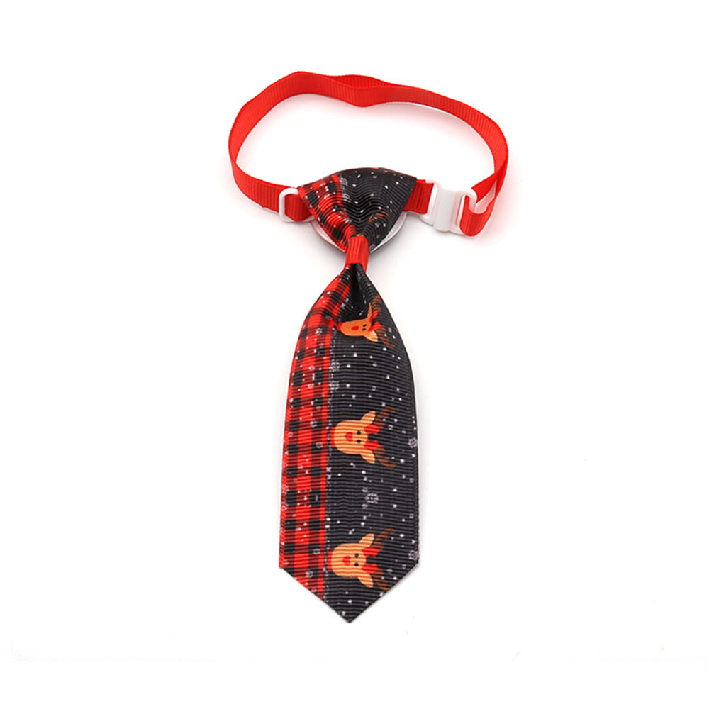 Christmas Dog Tie