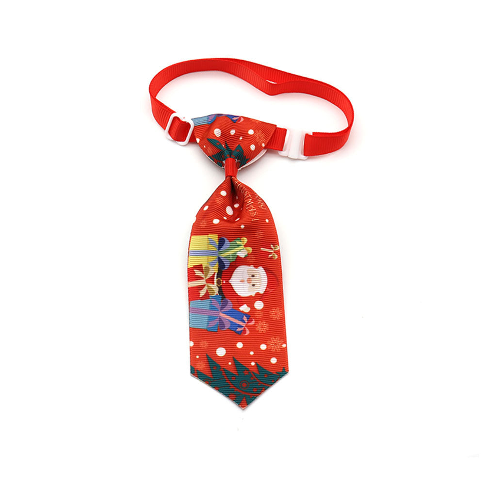 Christmas Dog Tie