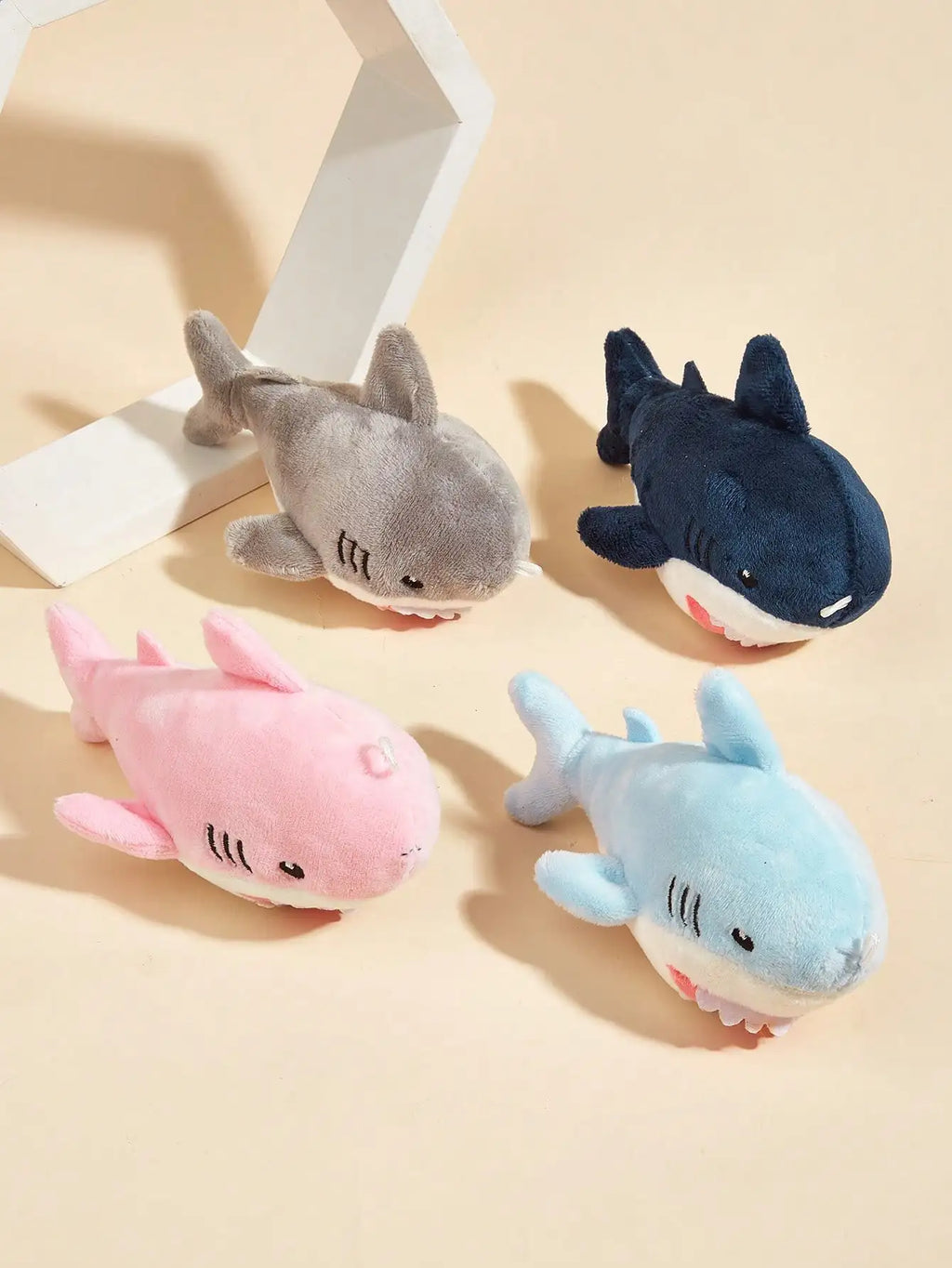Shark Plush Squeaky Dog & Cat Toy