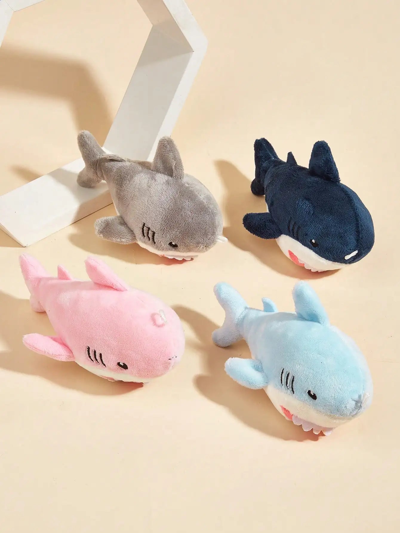 Shark Plush Squeaky Dog & Cat Toy