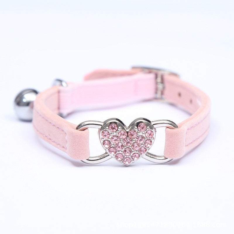 Diamond Bell Cat Collar