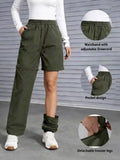 Women's Convertible Hiking Pants – Waterproof Zip-Off Cargo