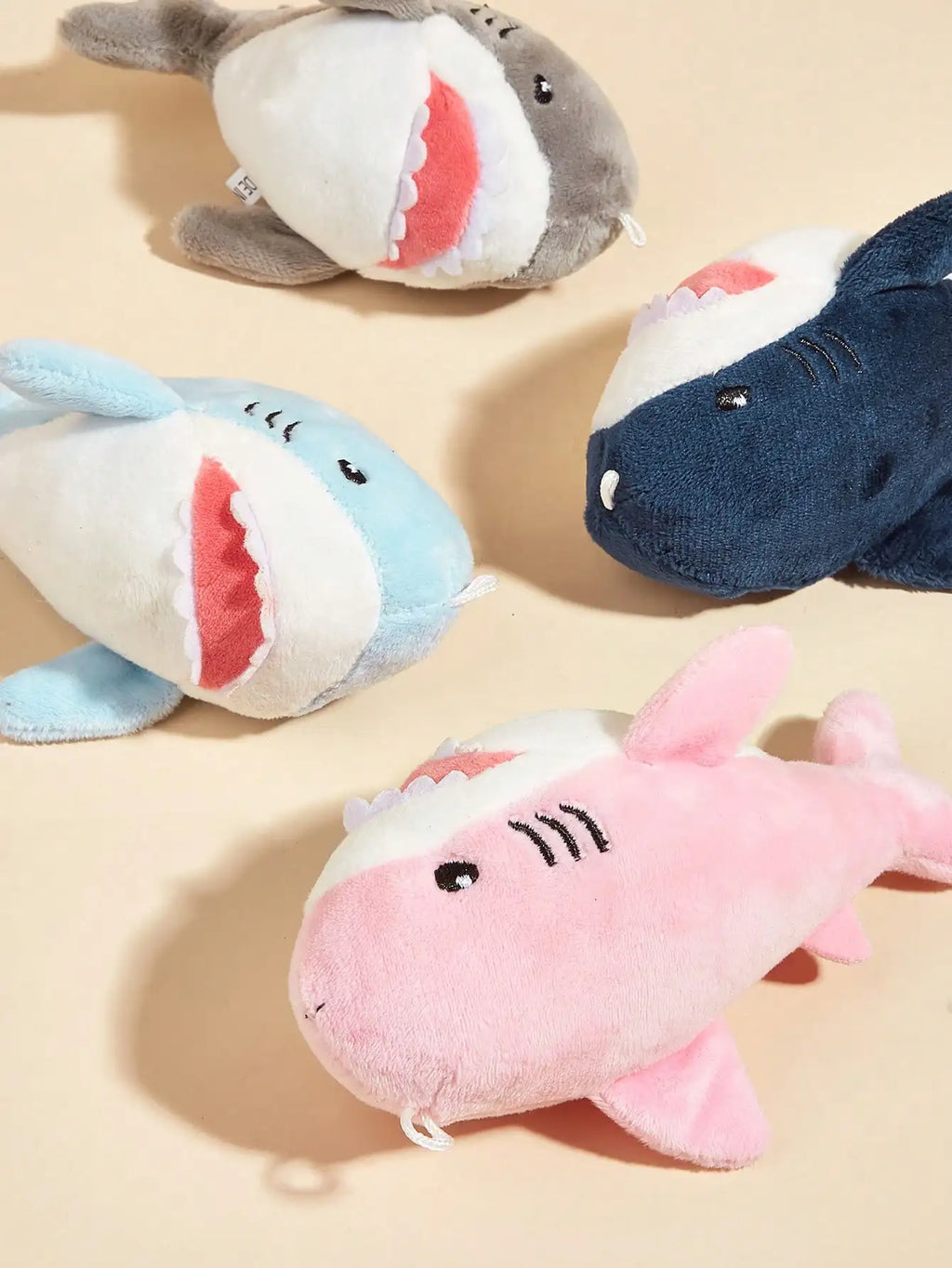 Shark Plush Squeaky Dog & Cat Toy
