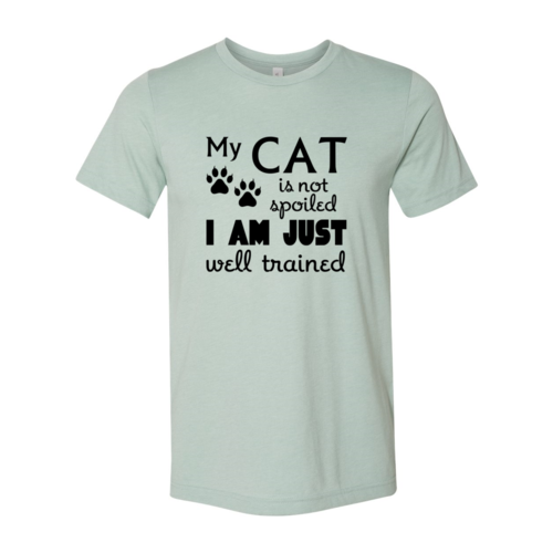 My Cat Is Not Spoiled, I'm Just Well Trained T-Shirt