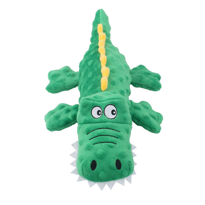 The Crinkle Gator Dog Toy