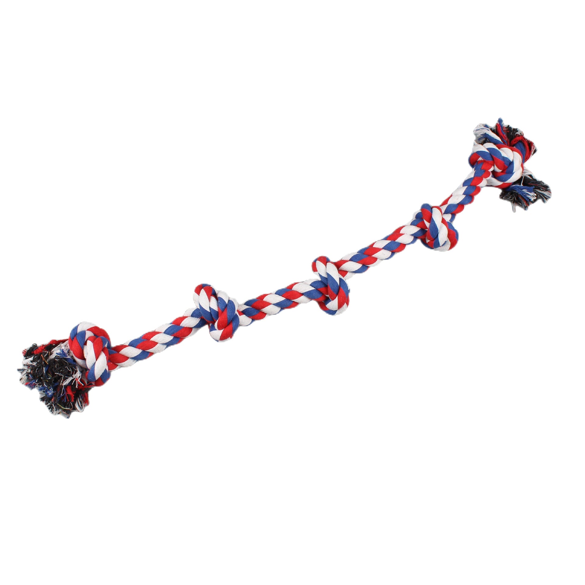 Cotton Rope Five-Knot Dog Toy