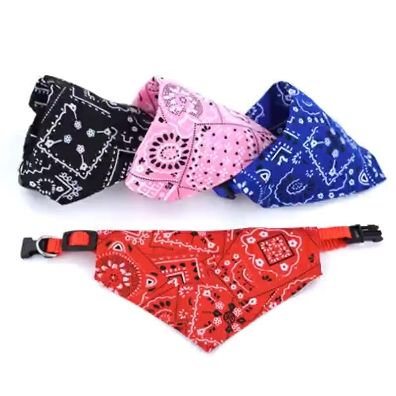 Adjustable Pet Collar Bandana