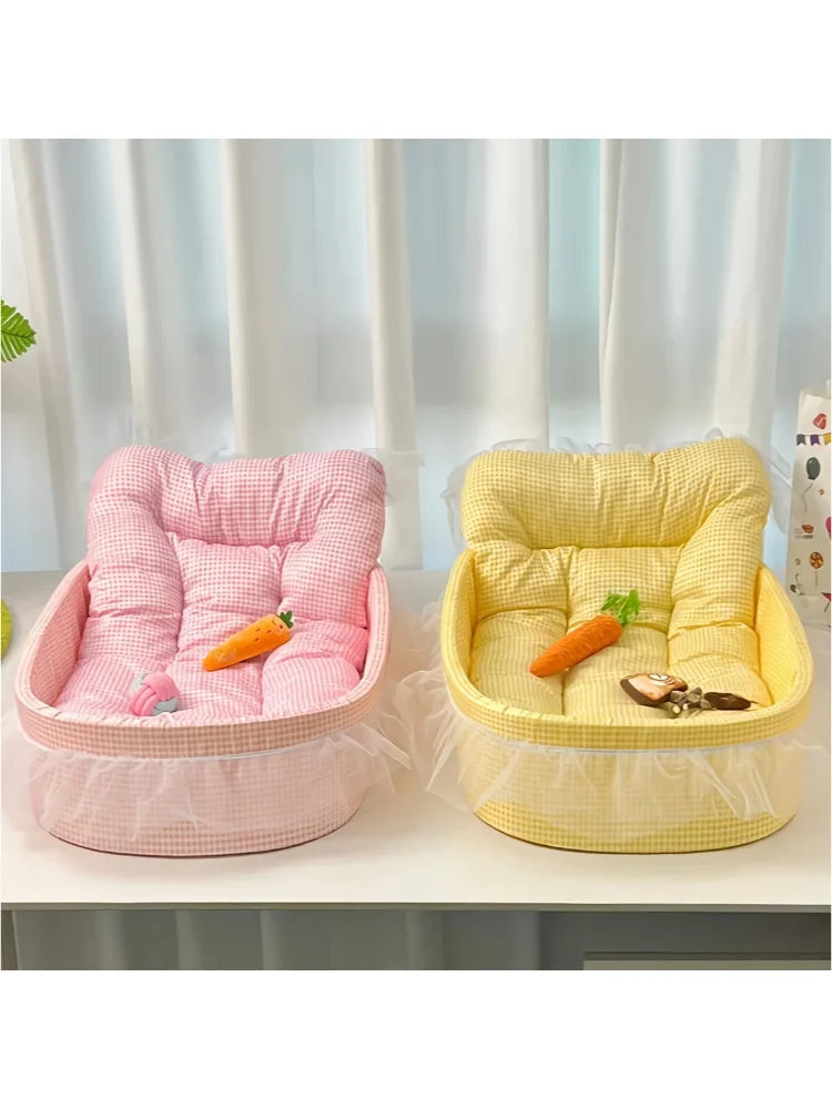 Princess Lace Pet Bed for Cats & Small Dogs