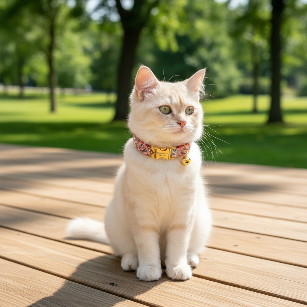 Dog & Cat Collar - Ruby Red
