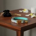 Dog & Cat Collar - Ice Snow Green