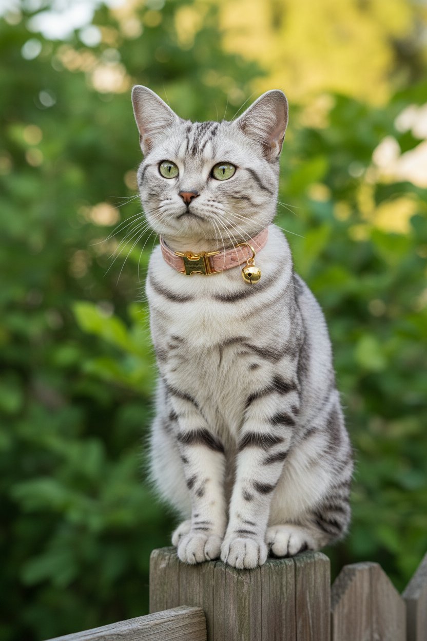 Dog & Cat Collar - Pinky White