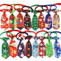 Christmas Dog Tie