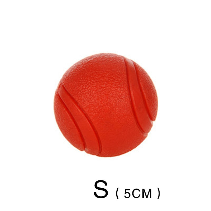 Bite-resistant TPR rubber dog ball for chewing and fetch - Small size