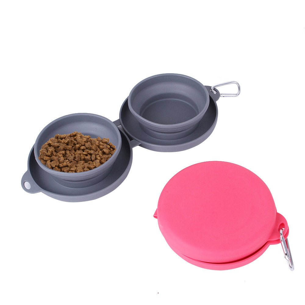 Folding Silicone Portable Pet Bowl