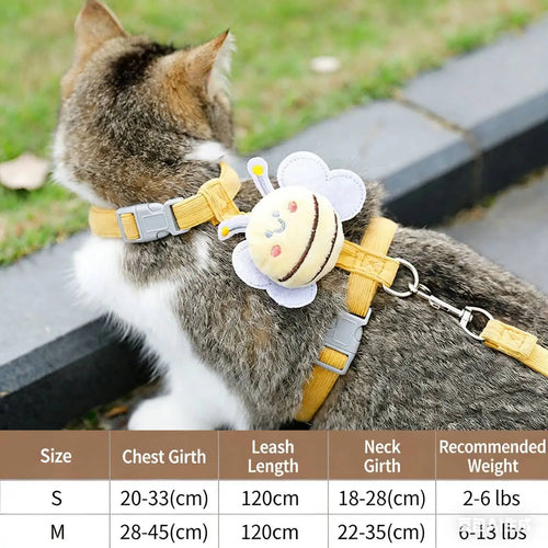Adjustable Cat Harness Leash