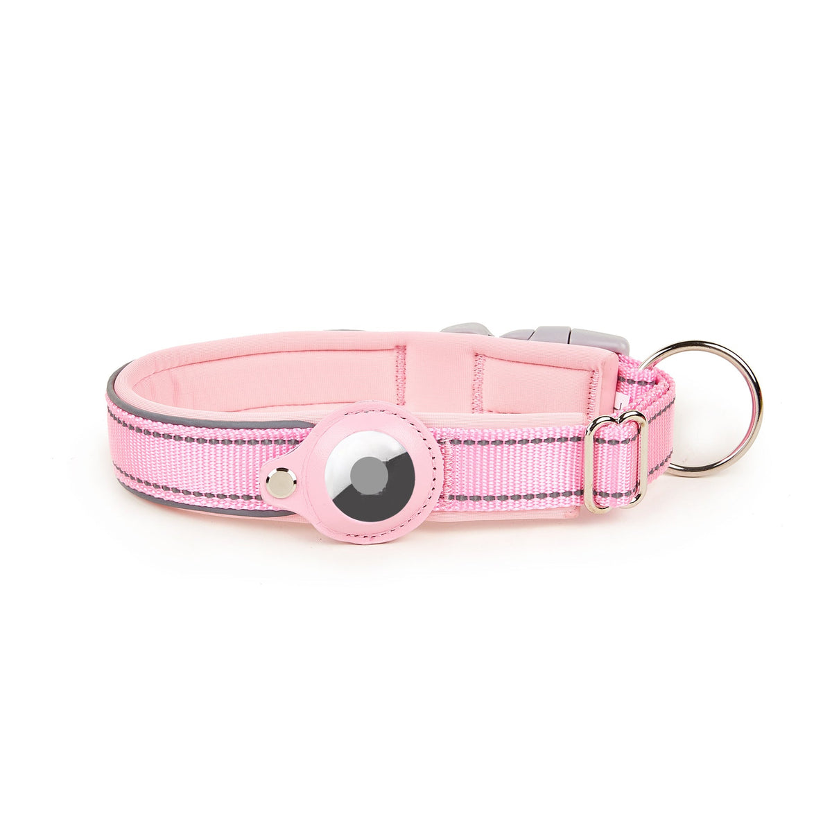 Adjustable GPS Tracker Dog Collar – Nylon Tracking Collar for Dogs