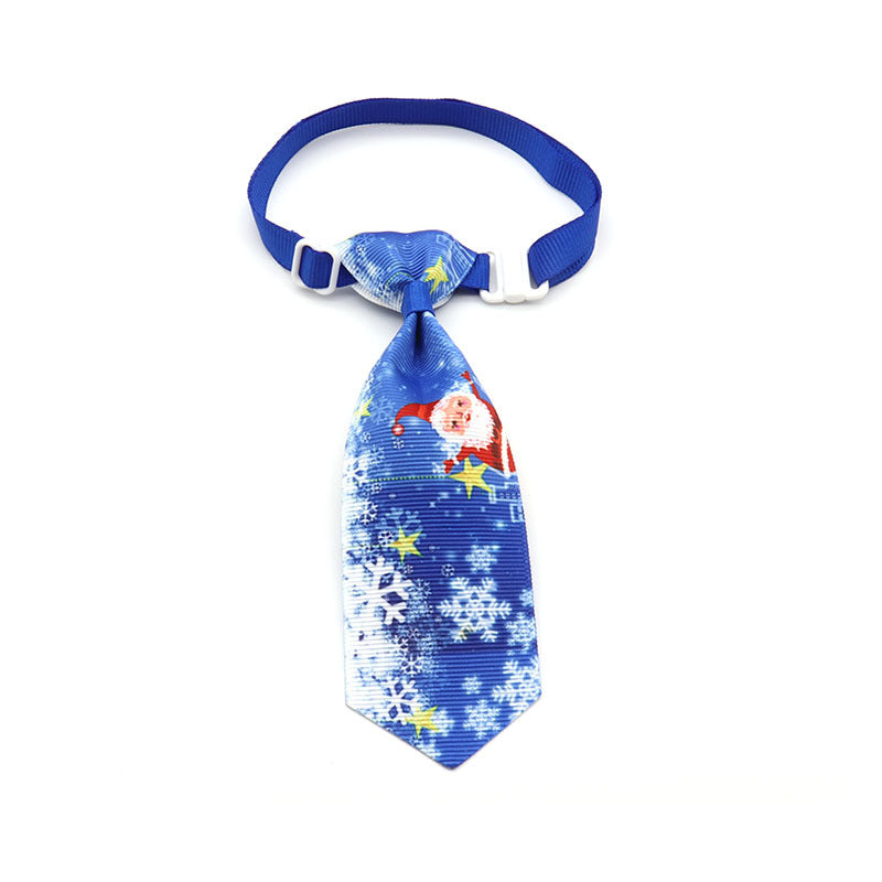 Christmas Dog Tie