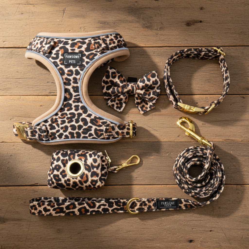 Walking Bundle - Beige Leopard