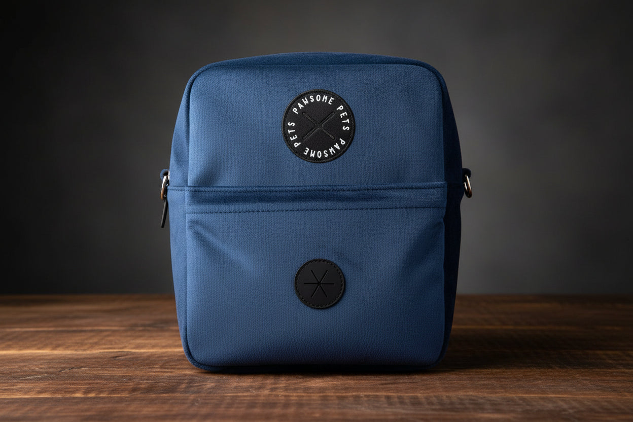CROSSBODY TREAT BAG - NAVY BLUE-0