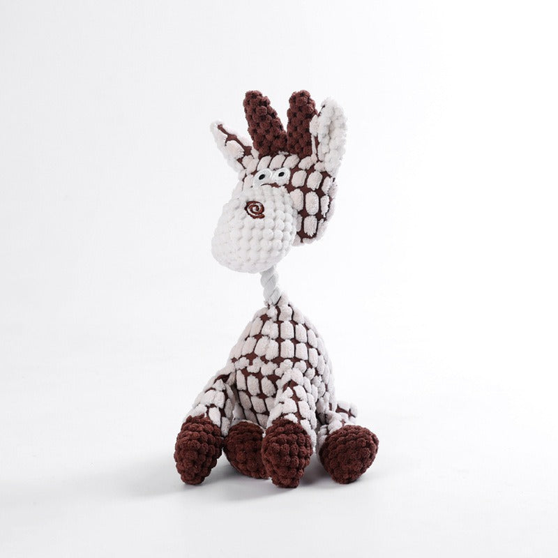 Cartoon Animal Rope Dog Toy