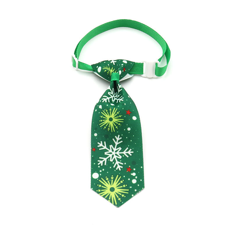 Christmas Dog Tie