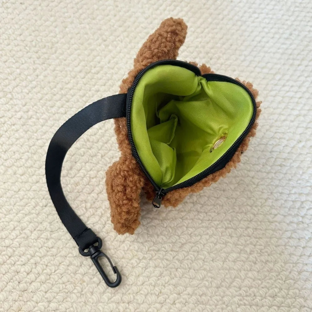 Cartoon Dog Poop Bag Carrier