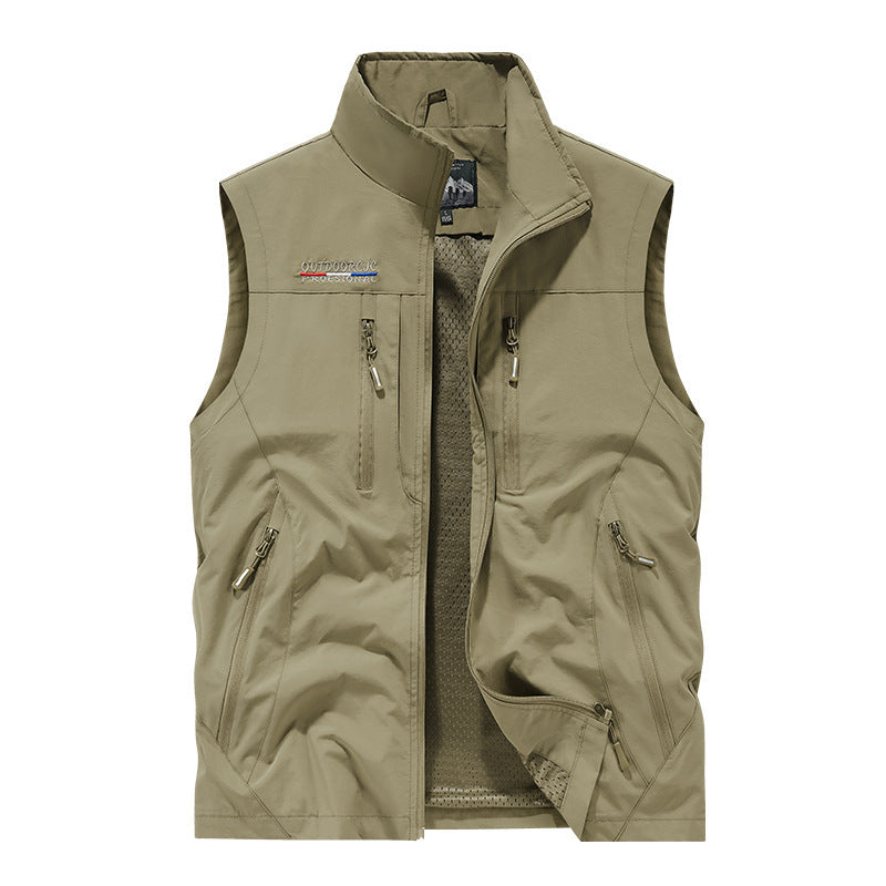 Outdoor Fishing Vest – Unisex Sleeveless Jacket