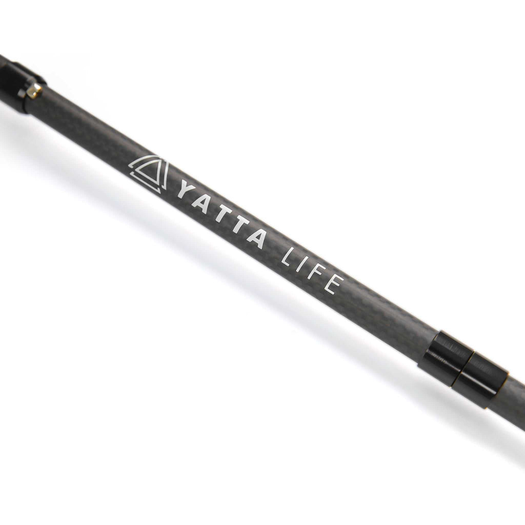 Yatta Life A001 carbon fiber collapsible trekking poles with cork grip - lightweight hiking poles