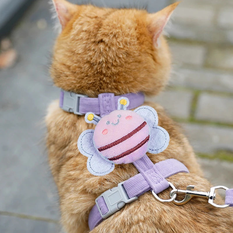 Adjustable Cat Harness Leash