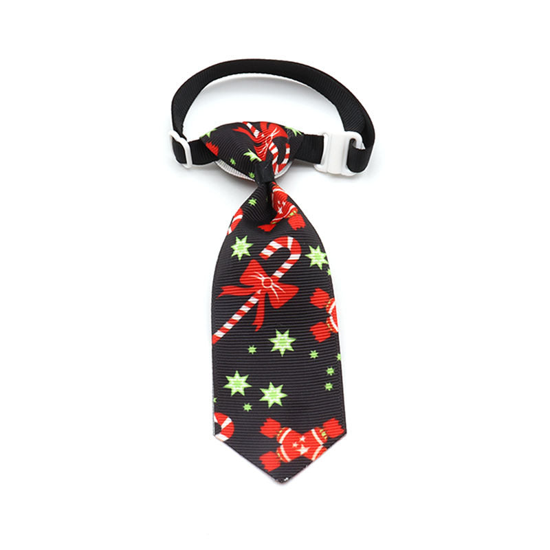 Christmas Dog Tie
