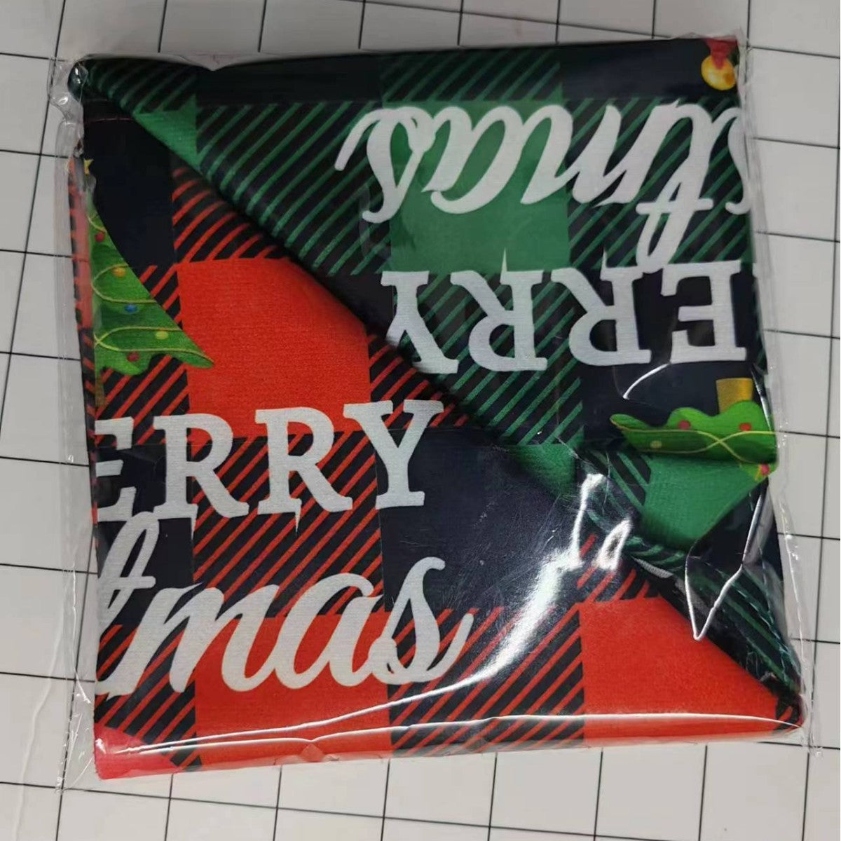 Christmas pet bandana scarf for dogs and cats - holiday neckerchief