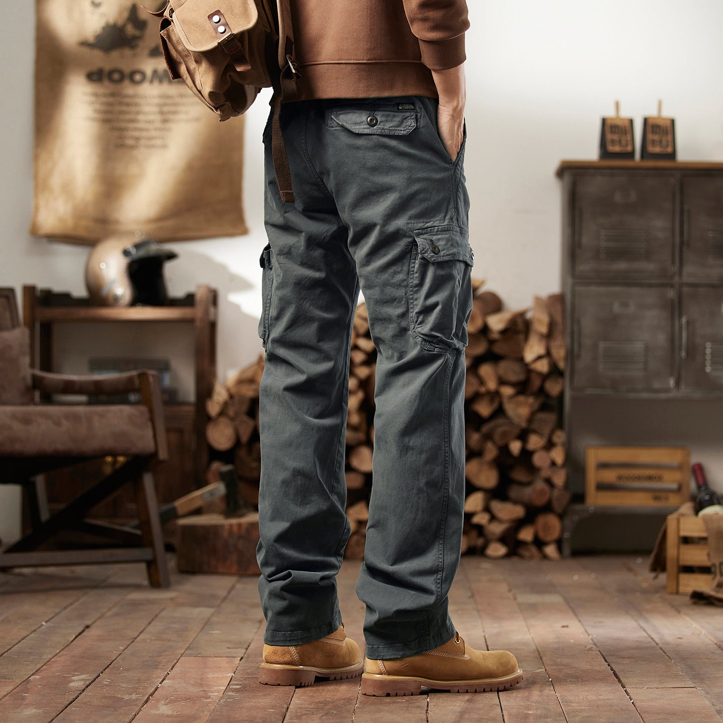 Men's Outdoor Hiking Tactical Trousers – Multi-Pocket