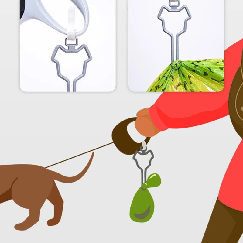 Dog Poop Bag Holder Carrier Clip