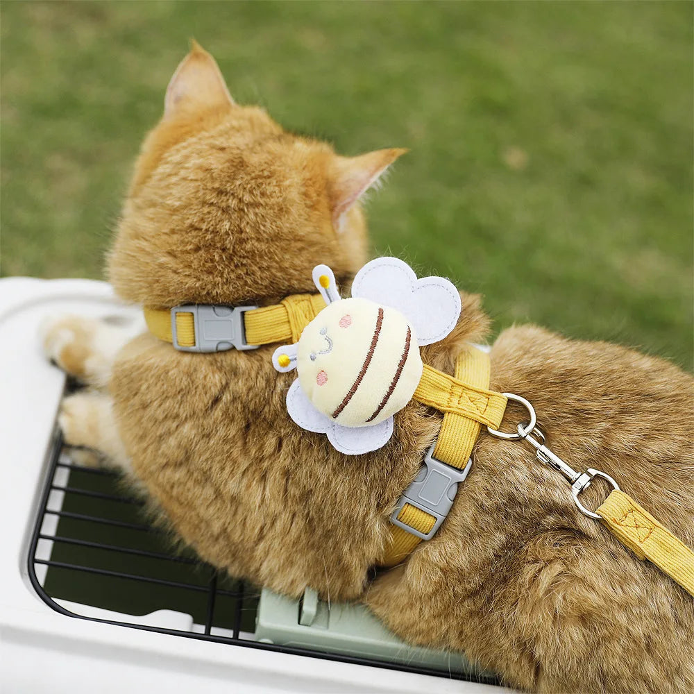 Adjustable Cat Harness Leash