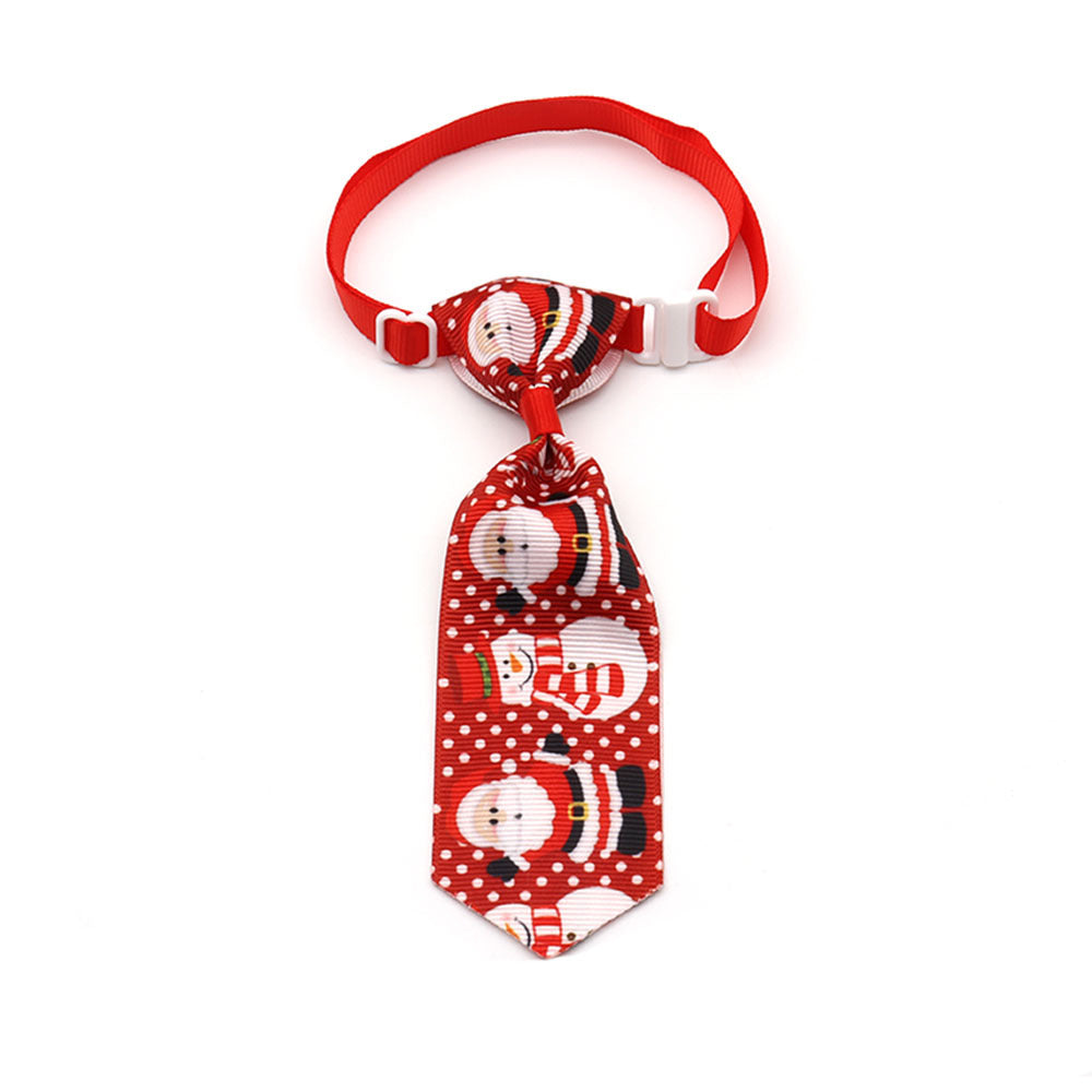 Christmas Dog Tie