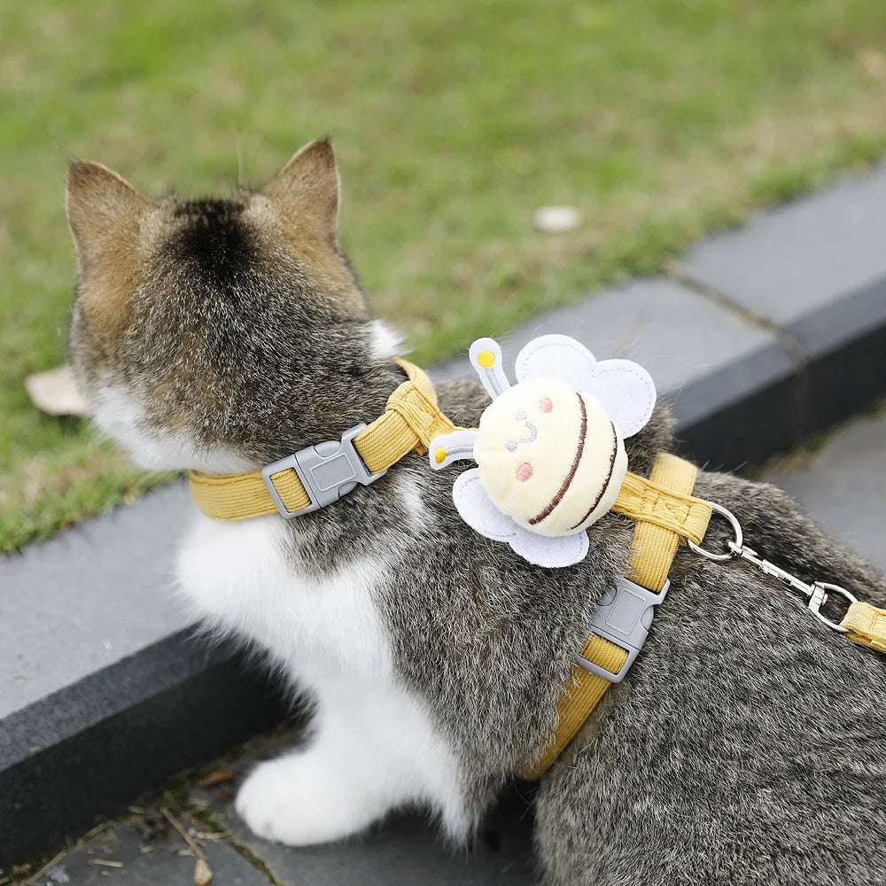Adjustable Cat Harness Leash
