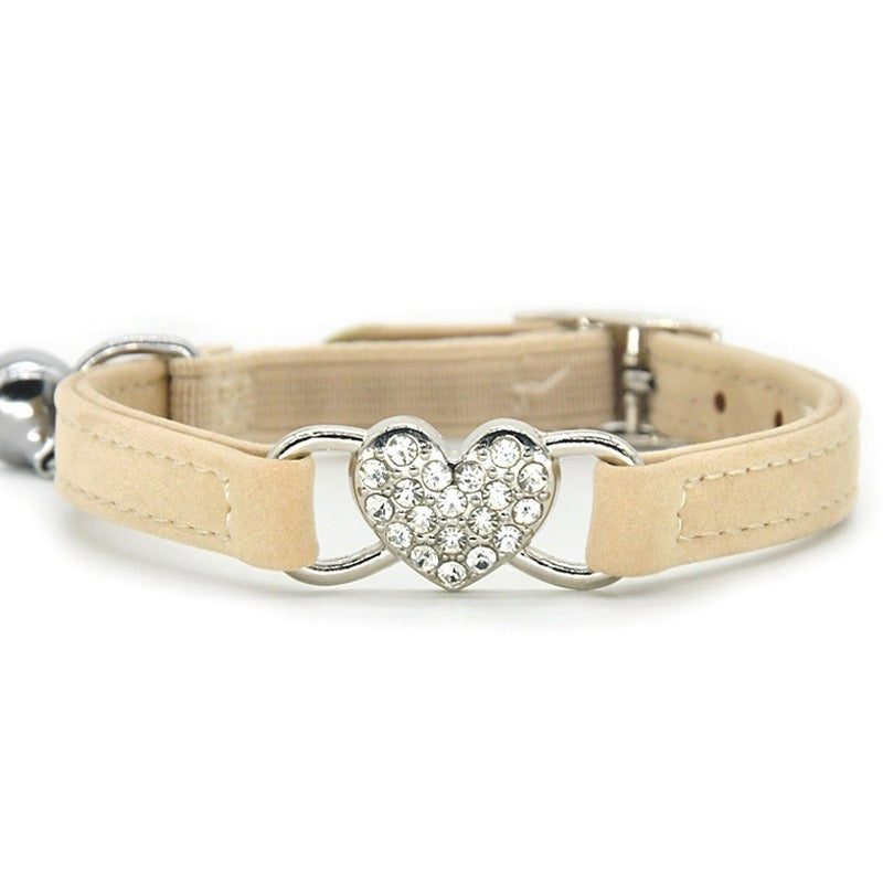 Diamond Bell Cat Collar