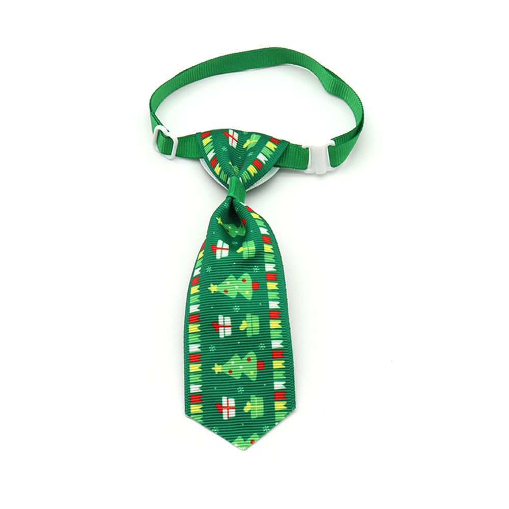 Christmas Dog Tie