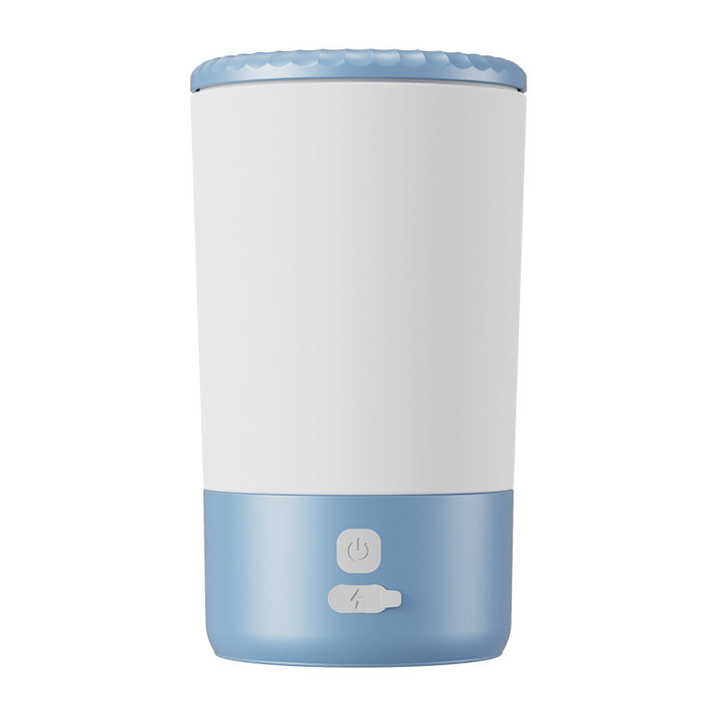 Smart automatic electric pet paw cleaner and foot bath for dogs and cats - Blue & White - standard or motor upgraded