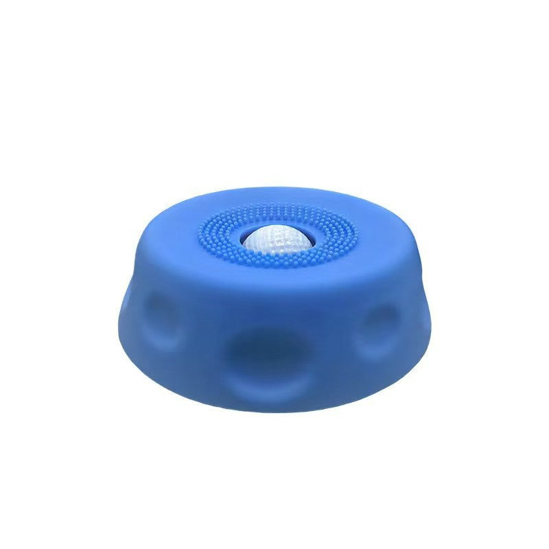 Silicone Dog Lick Bowl & Slow Feeder with Rolling Ball