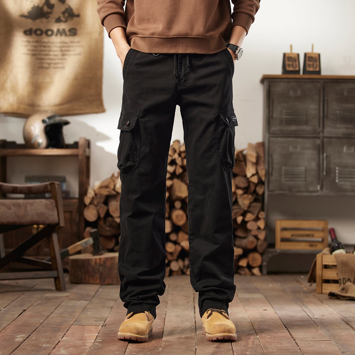Men's Outdoor Hiking Tactical Trousers – Multi-Pocket
