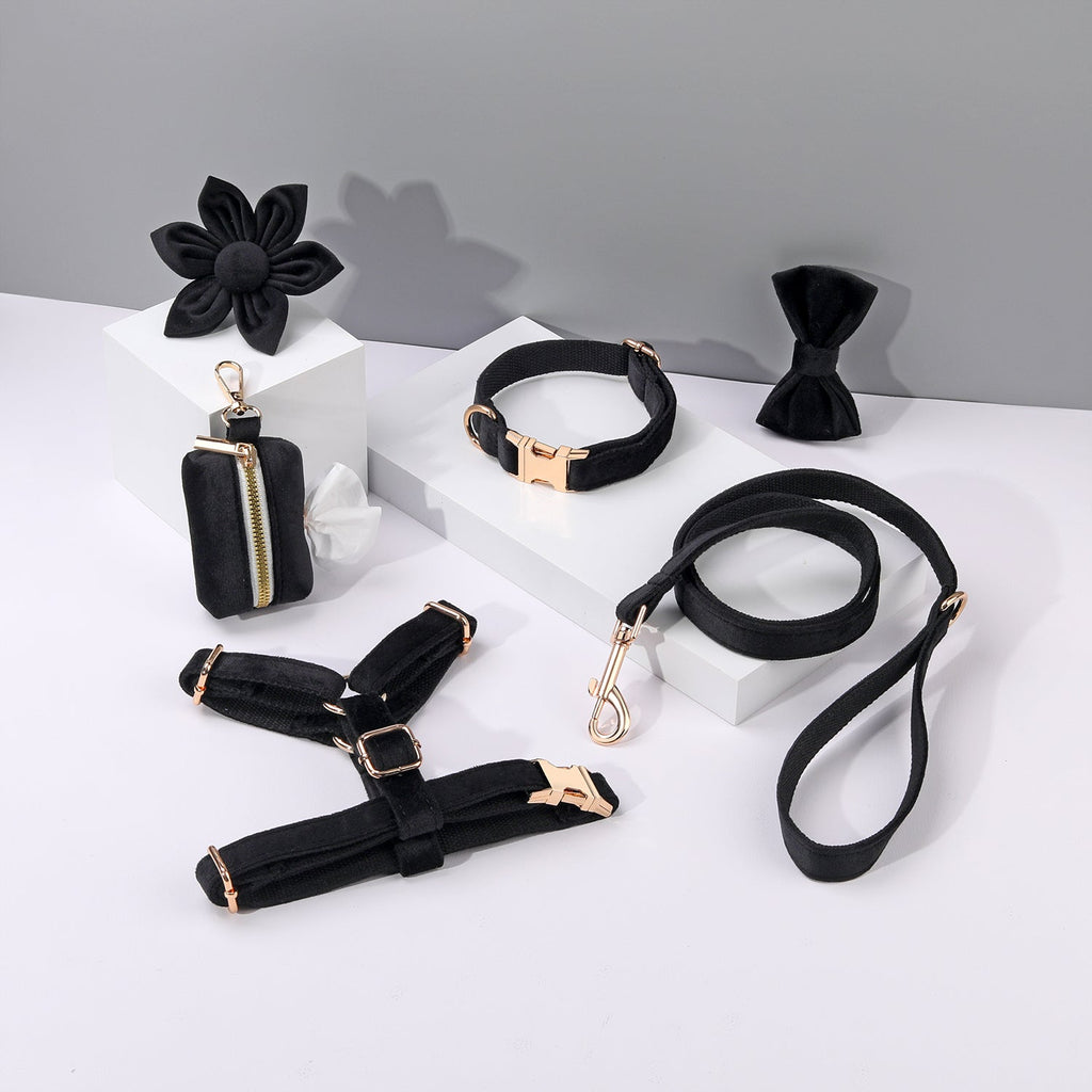 WALKING BUNDLE - BLACK FLOWER (6 pieces)