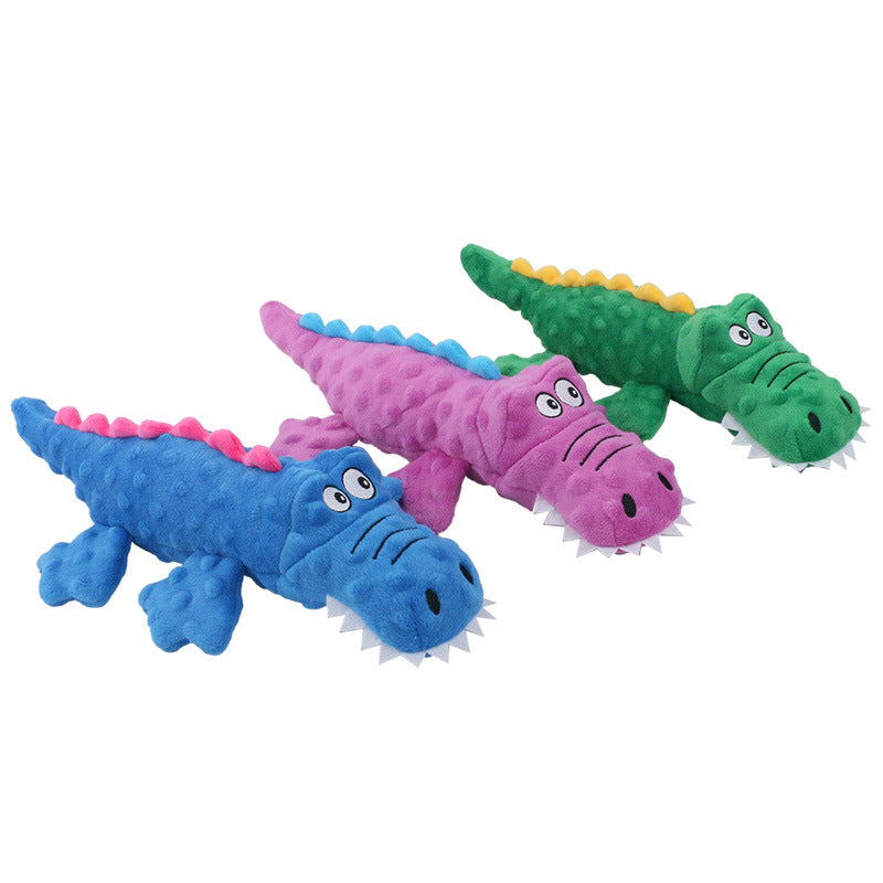 The Crinkle Gator Dog Toy