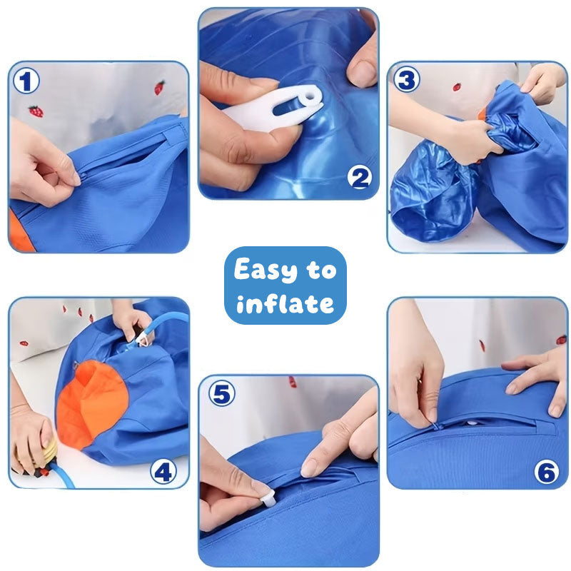 Indestructible Floating Chew Ball for Dogs - Outdoor & Water Fetch Toy