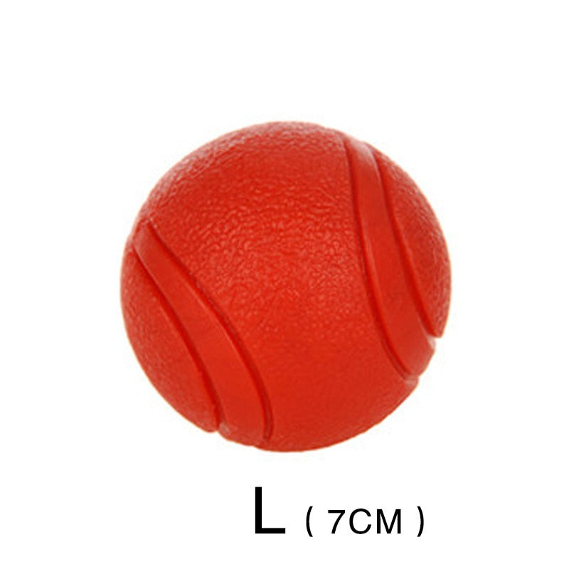 Bite-resistant TPR rubber dog ball for chewing and fetch - Large size
