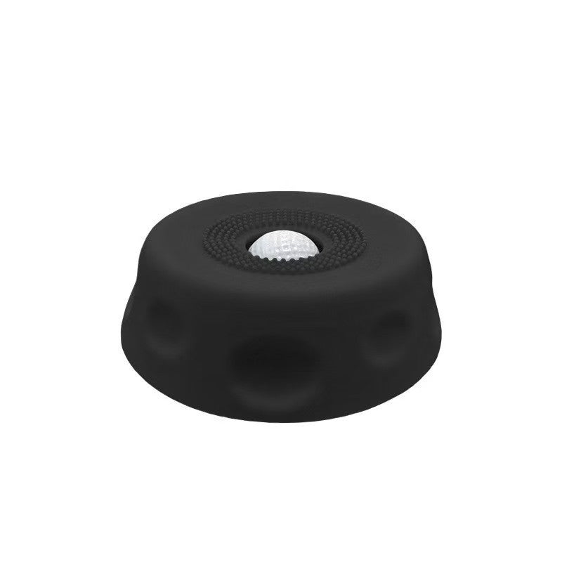 Silicone Dog Lick Bowl & Slow Feeder with Rolling Ball