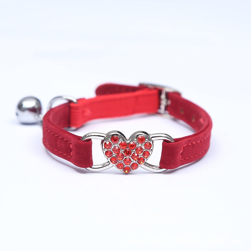 Diamond Bell Cat Collar