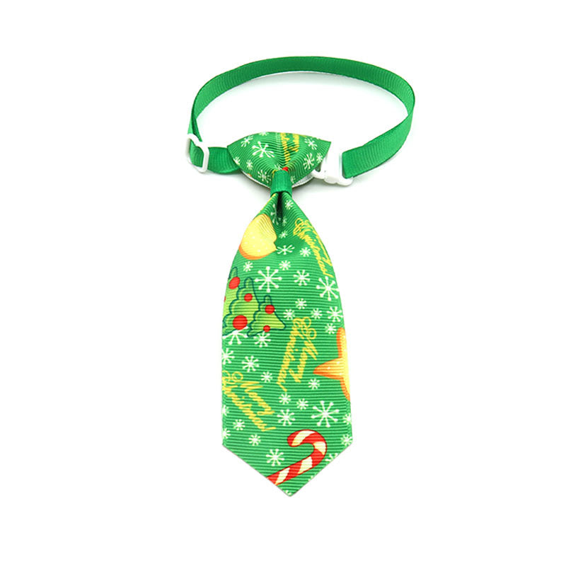 Christmas Dog Tie