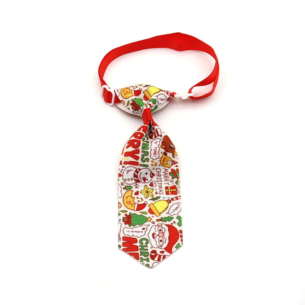 Christmas Dog Tie