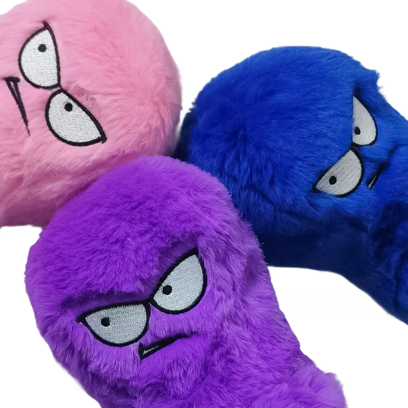 Angry Octo Plush Dog Toy